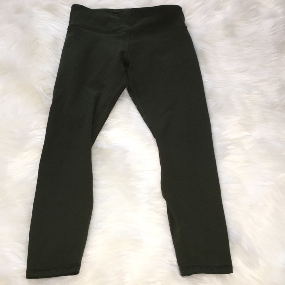 Army Green Fabletics Leggings